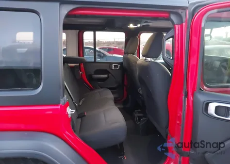 2020 Jeep Wrangler Unlimited Sport S 4X4 from USA, damaged, VIN 1C4HJXDN1LW213832